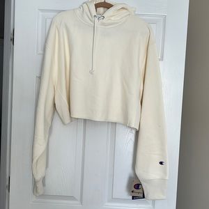 Champion cropped hoodie
